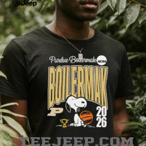 Snoopy Purdue Boilermakers NCAA Basketball 2026 Champion Sweatshirt