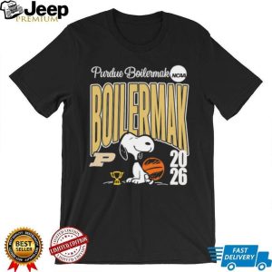Snoopy Purdue Boilermakers NCAA Basketball 2026 Champion Sweatshirt