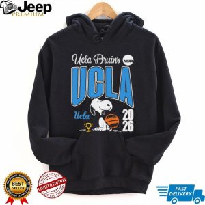 Snoopy UCLA Bruins NCAA Basketball 2026 Champion T shirt Snoopy UCLA Bruins NCAA Basketball 2026 Champion T shirt