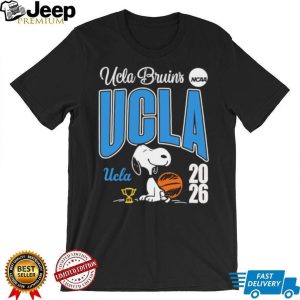 Snoopy UCLA Bruins NCAA Basketball 2026 Champion T shirt