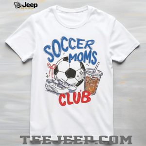 Soccer Moms Club Retro Graphic Heavyweight Comfort T Shirt