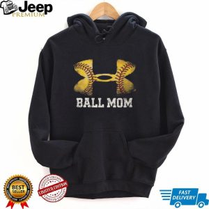 Softball Ball Mom Athletic Logo Inspired Sports Fan T Shirt