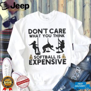 Softball Is Expensive Funny Pole Dancer Silhouette T Shirt