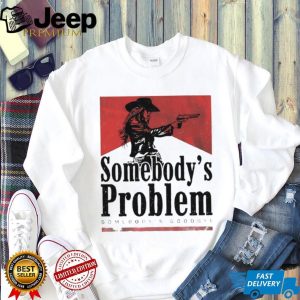 Somebody's Problem Cowgirl Western Marlboro Style Retro Tee