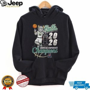 South Florida Bulls 2026 American Conference Men’s Basketball Champions T Shirt South Florida Bulls 2026 American Conference Men’s Basketball Champions T Shirt