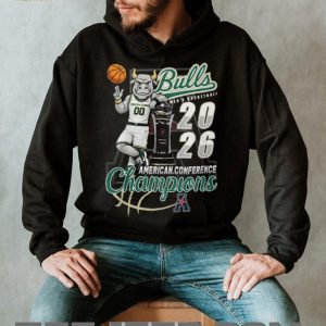 South Florida Bulls 2026 American Conference Men's Basketball Champions T Shirt