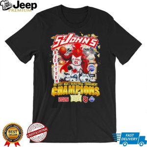 St. John's Red Storm 2026 Big East Men's Basketball Tournament Champions T Shirt