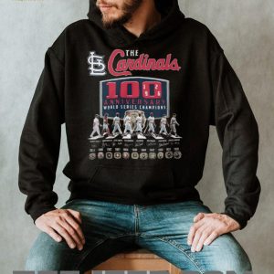 St. Louis Cardinals 100th Anniversary World Series Champions Legends Shirt