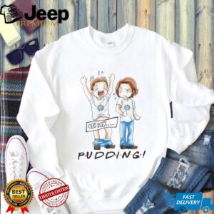 Supernatural Pudding Dean and Sam Winchester Funny Cartoon Shirt Supernatural Pudding Dean and Sam Winchester Funny Cartoon Shirt