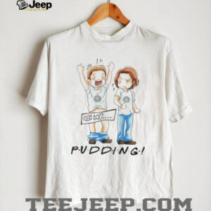 Supernatural Pudding Dean and Sam Winchester Funny Cartoon Shirt