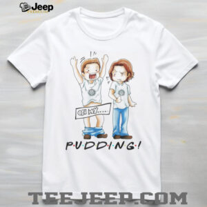 Supernatural Pudding Dean and Sam Winchester Funny Cartoon Shirt