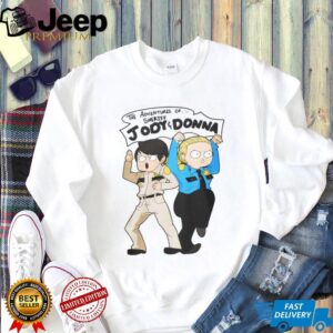 Supernatural The Adventures of Sheriff Jody and Donna Cartoon Fan T Shirt Supernatural The Adventures of Sheriff Jody and Donna Cartoon Fan T Shirt