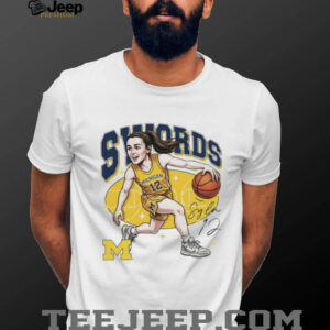 Syla Swords Michigan Women's Basketball Graphic T Shirt