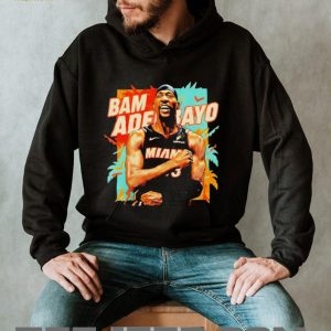 Bam Adebayo Miami Basketball Floral Paradise Graphic T shirt