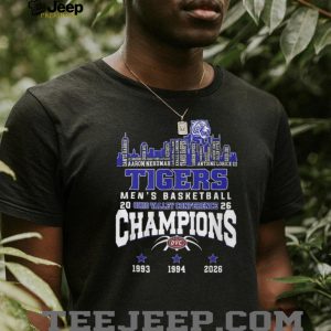 Tennessee State Tigers 2026 OVC Men's Basketball Champions Roster T Shirt