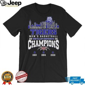 Tennessee State Tigers 2026 OVC Men's Basketball Champions Roster T Shirt
