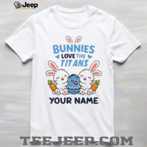 Tennessee Titans Custom Name Easter Plush T Shirt