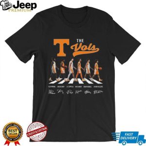 Tennessee VolunT Shirtrs Vols Abbey Road Basketball Signature T Shirt Tennessee VolunT Shirtrs Vols Abbey Road Basketball Signature T Shirt