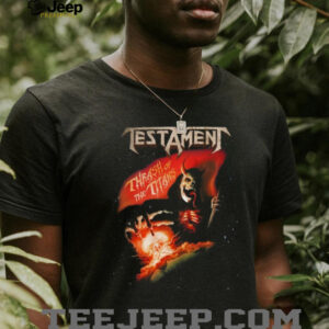 Testament Thrash of the Titans Heavy Metal Band Graphic T Shirt
