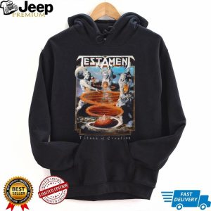 Testament Titans of Creation Album Cover Heavy Metal T Shirt Testament Titans of Creation Album Cover Heavy Metal T Shirt