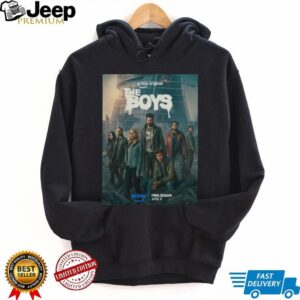 The Boys Prime Original Series Final Season Cast Poster T Shirt The Boys Prime Original Series Final Season Cast Poster T Shirt
