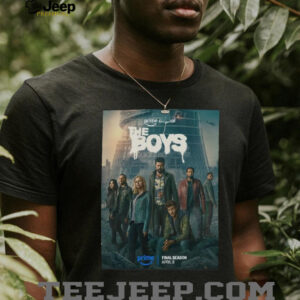 The Boys Prime Original Series Final Season Cast Poster T Shirt
