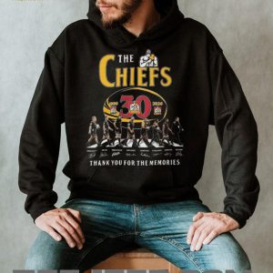 The Chiefs Rugby 30th Anniversary 1996 2026 Abbey Road Signatures T Shirt
