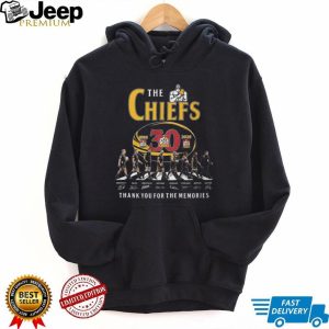 The Chiefs Rugby 30th Anniversary 1996 2026 Abbey Road Signatures T Shirt