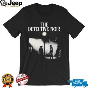 The Detective Noir Mysterious Street Silhouette Graphic T Shirt