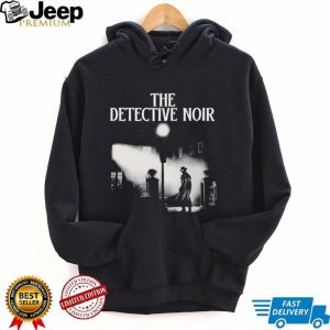 The Detective Noir Mysterious Street Silhouette Graphic T Shirt