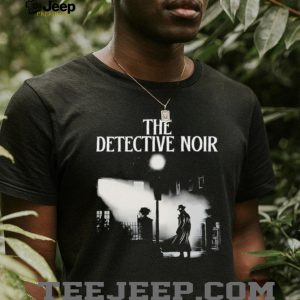 The Detective Noir Mysterious Street Silhouette Graphic T Shirt