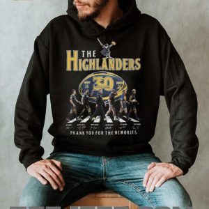 The Highlanders Rugby 30th Anniversary 1996 2026 Legends Memories T Shirt