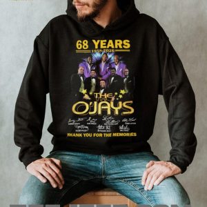 The O'Jays 68 Years 1958 2026 Signatures T Shirt Thank You For The Memories