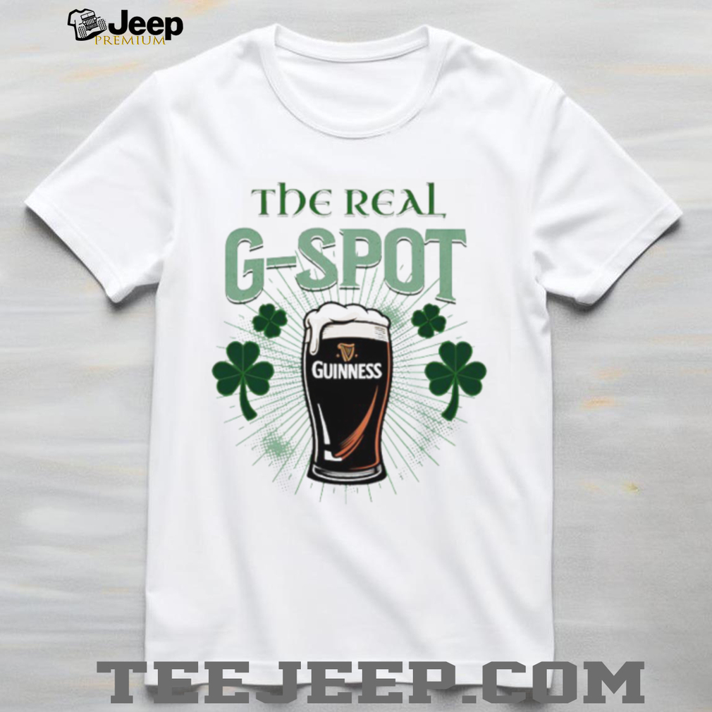 The Real G Spot Guinness Beer St. Patrick’s Day Graphic T shirt The Real G Spot Guinness Beer St. Patrick’s Day Graphic T shirt
