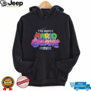 The Super Mario Galaxy Movie Rainbow Logo Video Game Fan T Shirt The Super Mario Galaxy Movie Rainbow Logo Video Game Fan T Shirt