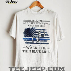 Thin Blue Line American Flag Handcuffs T shirt Police Pride Shirt Thin Blue Line American Flag Handcuffs T shirt Police Pride Shirt