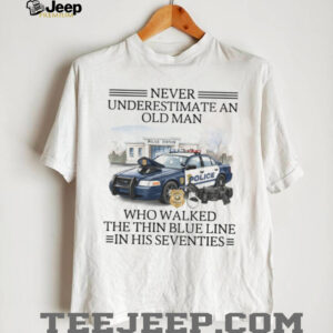 Thin Blue Line Police Car 70s Legend T Shirt Law Enforcement Gift Thin Blue Line Police Car 70s Legend T Shirt Law Enforcement Gift
