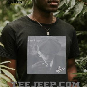 Thomas Shelby Peaky Blinders Smoking Portrait Minimalist Signature Shirt Thomas Shelby Peaky Blinders Smoking Portrait Minimalist Signature Shirt