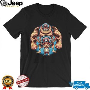 Tony Tony Chopper One Piece Monster Point Anime Graphic Black T Shirt