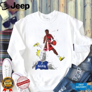 Toronto Raptors Scottie Barnes vs McCain Illustration T Shirt