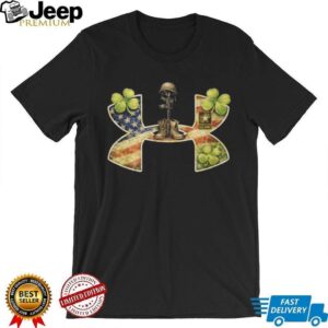 U.S. Army Fallen Soldier Memorial Shamrock Flag Shirt