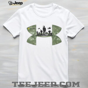 U.S. Army Military Squad & Black Hawk Helicopter Camo T Shirt
