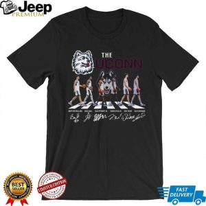 UConn Huskies Basketball Abbey Road Signatures T Shirt UConn Huskies Basketball Abbey Road Signatures T Shirt