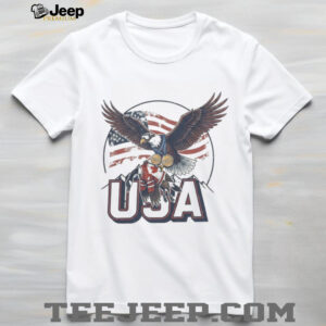 USA Eagle Carrying Canadian Goose 1980 2026 Hockey Rivalry T Shirt