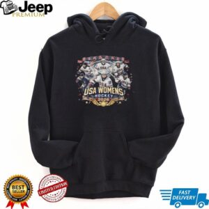 USA Women’s Hockey 2026 Winter Games Patriotic Team Graphic T Shirt USA Women’s Hockey 2026 Winter Games Patriotic Team Graphic T Shirt