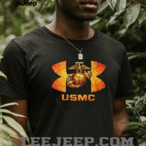 USMC United States Marine Corps Eagle Globe and Anchor Graphic T Shirt