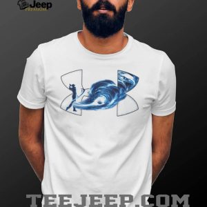 Under Armour Golf Eagle Vortex Graphic T Shirt Blue Power Swish