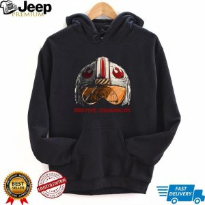 Star Wars Luke Skywalker Red Five Standing By X Wing Pilot T Shirt