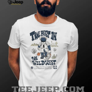 Utah State Basketball Conference Champs The Best In The Wild West T Shirt