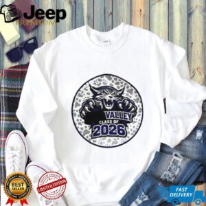 Valley High School Class of 2026 Wildcat Mascot Spirit Shirt